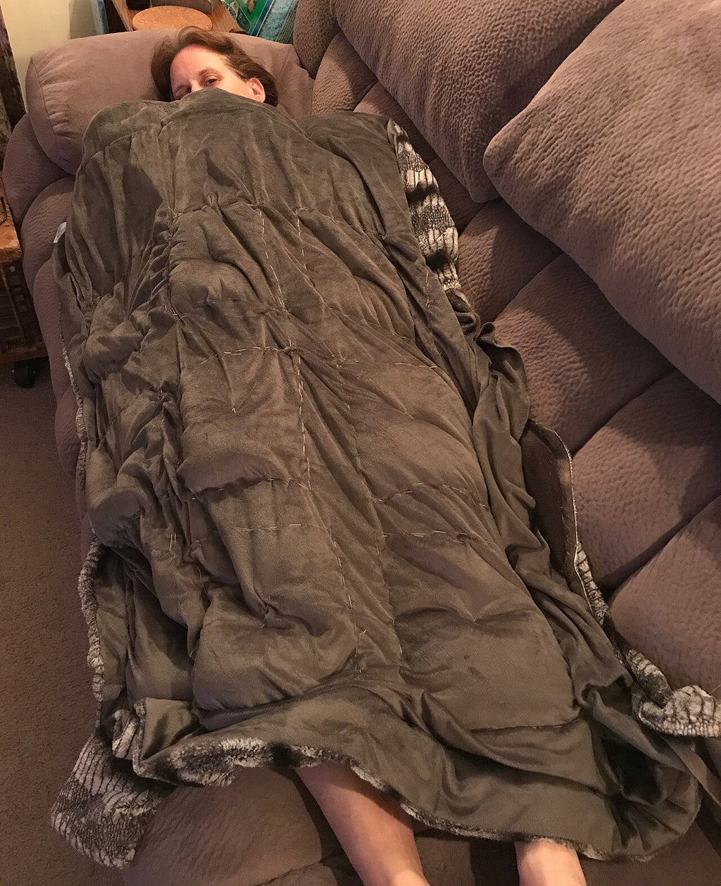Cooling Weighted Blanket, 15 lb, 48 x 72 in